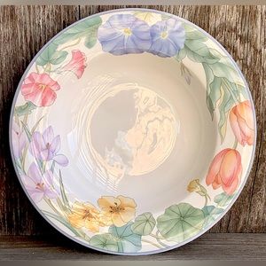 Vintage Discontinued MIKASA Optima SPRING LEGACY Rimmed Soup Bowl Replacement